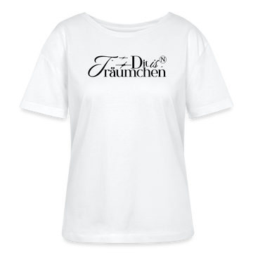 TRÄUMCHEN-Rundhals Frauen Bio-T-Shirt - Weiß