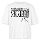 JEH MIR NICH UFFN SENKEL-Frauen Boxy Bio-T-Shirt II - Weiß