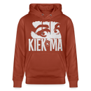 KIEK MA - Unisex Bio-Hoodie CRUISER - Terrakotta