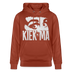 KIEK MA - Unisex Bio-Hoodie CRUISER - Terrakotta