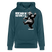 ICK MACH WAT ICK WILL-Unisex Bio-Hoodie III - Dunkles Petrol