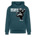 ICK MACH WAT ICK WILL-Unisex Bio-Hoodie III - Dunkles Petrol