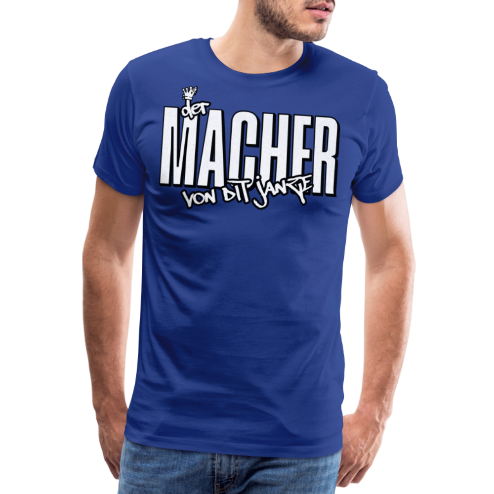 DER MACHER VON DIT JANZE - Männer Premium T-Shirt - Königsblau