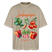 Berliner LAUBENPIEPER-Oversized Unisex Bio T-Shirt - Steingrau