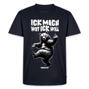 ICK MACH WAT ICK WILL-Männer Premium BIO T-Shirt - Navy