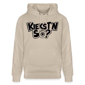 Berlin Hoodie-Unisex Bio-Hoodie-KIEKSTN SO? - Beige