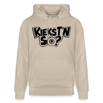 Berlin Hoodie-Unisex Bio-Hoodie-KIEKSTN SO? - Beige