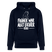 Berliner Spruch-FRÜHER WAR ALLET LEICHTERUnisex Bio-Hoodie - Navy
