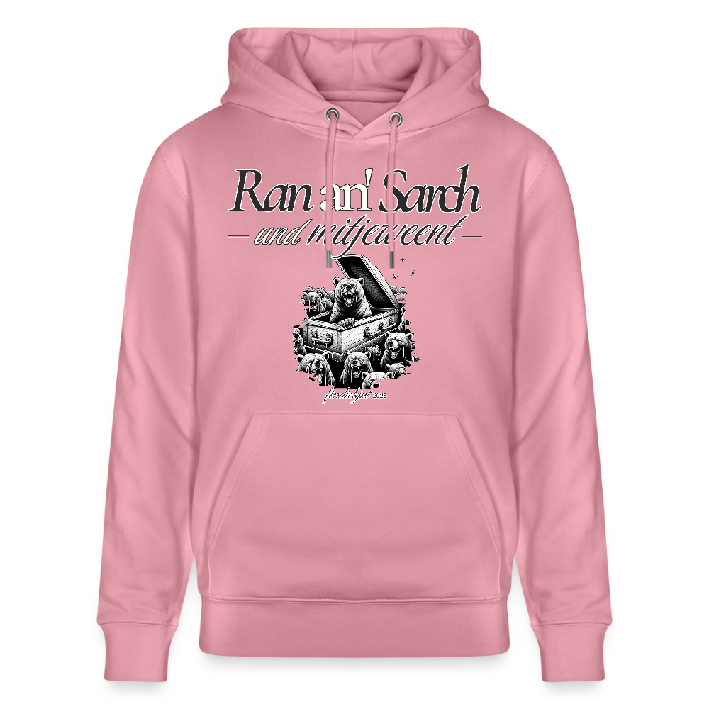 Ran an' Sarg-Unisex Bio-Hoodie - Lila Traum