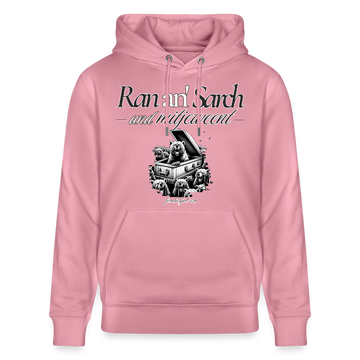 Ran an' Sarg-Unisex Bio-Hoodie - Lila Traum