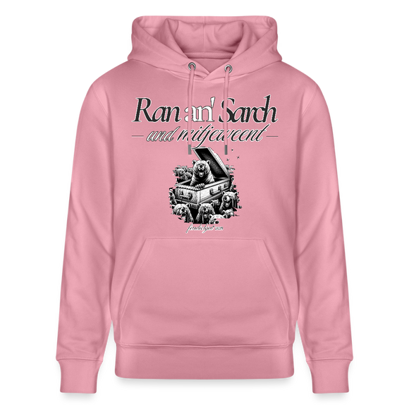 Ran an' Sarg-Unisex Bio-Hoodie - Lila Traum