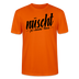 Berlin Shirt-NÜSCHT DARF ICK-Unisex T-Shirt - Tieforange