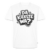 DA KIEKSTE WA?- Berliner Schnauze auf dem Männer Premium Bio T-Shirt - Weiß