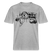 MACH 'N ABJANG- Berlin Shirt RELAXED FIT Unisex Organic T-Shirt - Grau meliert