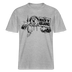 MACH 'N ABJANG- Berlin Shirt RELAXED FIT Unisex Organic T-Shirt - Grau meliert
