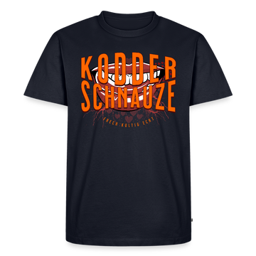 KODDERSCHNAUZE-Männer Premium BIO T-Shirt - Navy