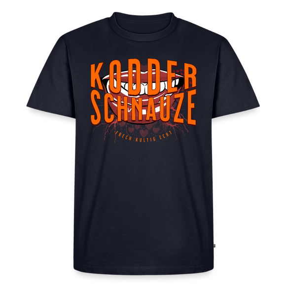 KODDERSCHNAUZE-Männer Premium BIO T-Shirt - Navy