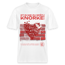 SEI KNORKE - Frontprint -Relaxed Fit Unisex Bio-T-Shirt - Weiß