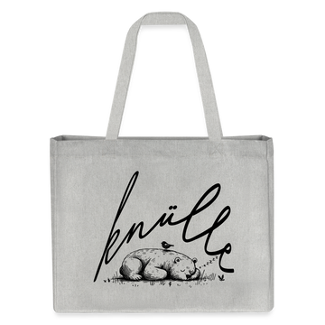KNÜLLE - Einkaufstasche - Grau meliert
