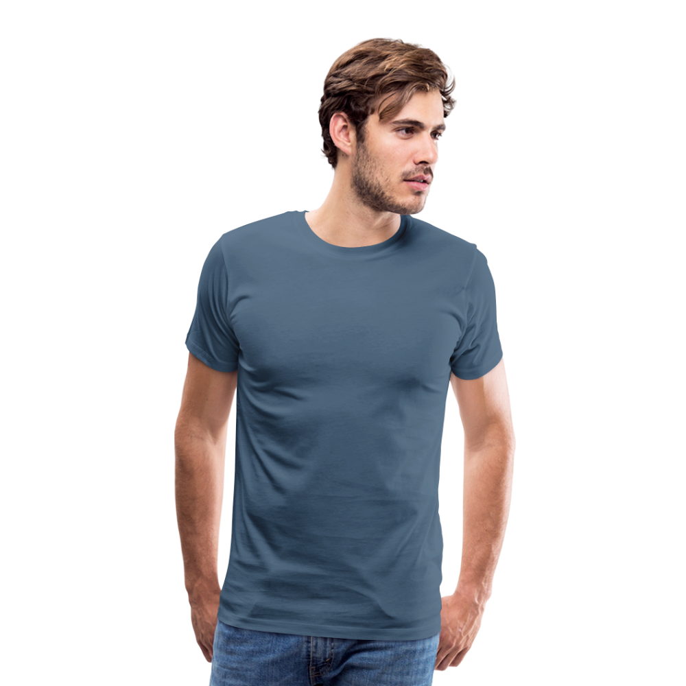 BERLINER LATSCH UND BOMMEL - Männer Premium T-Shirt - Blaugrau