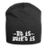 Berliner Spruch-ET IS WIE'T IS-Jersey-Beanie - Anthrazit