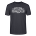 Berliner Spruch-FISIMATENTEN-Unisex Bio T-Shirt - Dunkles Graublau