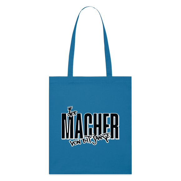DER MACHER VON DIT JANZE - Bio-Stoffbeutel - Königsblau