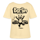 Berlin Souvenir-Rundhals Frauen Bio-T-Shirt-BERLIN ICK LIEBE DIR - Creme