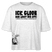 ICK GLOOB MIR LAUST DER AFFE-Frauen Boxy Bio-T-Shirt - Weiß meliert