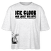 ICK GLOOB MIR LAUST DER AFFE-Frauen Boxy Bio-T-Shirt - Weiß meliert