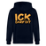 ICK DARF DIT - Unisex Bio-Kapuzenjacke - Navy