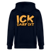 ICK DARF DIT - Unisex Bio-Kapuzenjacke - Navy