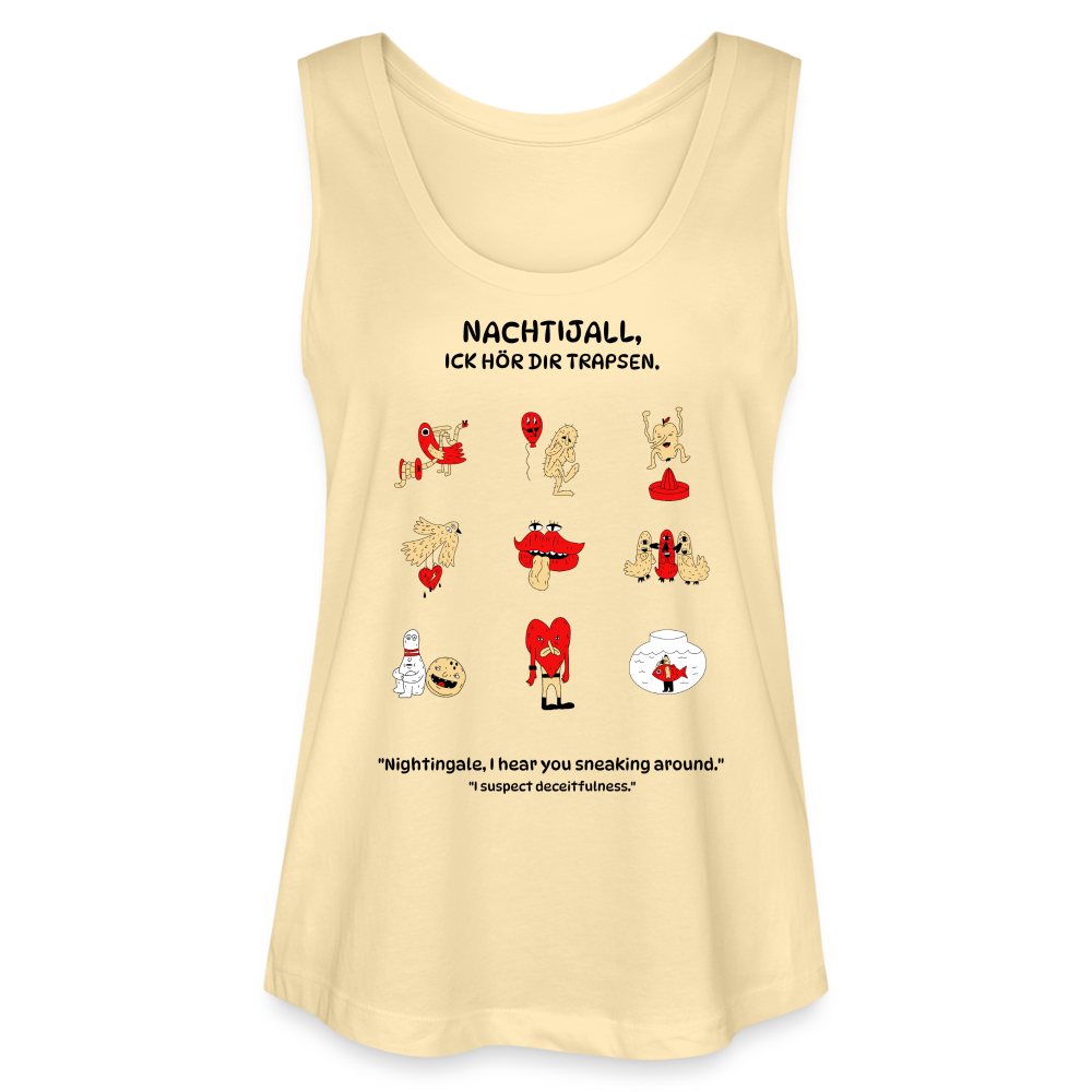 NACHTIJALL-Frauen Bio Tank Top - Creme