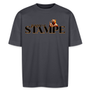 STAMPE-Unisex Oversize Bio-T-Shirt - Indigoblau