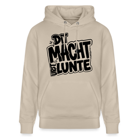 DIT MACHT URST LUNTE-Unisex Bio-Hoodie mit Berliner Schnauze - Beige
