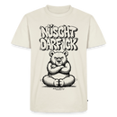 NÜSCHT DARF ICK-Männer Premium T-Shirt - Naturweiß