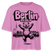 Berlin Souvenir-Frauen Boxy Bio-T-Shirt-BERLIN ICK LIEBE DIR - Pink