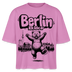 Berlin Souvenir-Frauen Boxy Bio-T-Shirt-BERLIN ICK LIEBE DIR - Pink