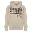 JEH MIR NICH UFFN SENKEL-Unisex Bio-Hoodie - Beige