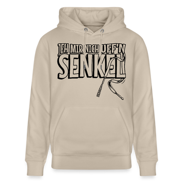 JEH MIR NICH UFFN SENKEL-Unisex Bio-Hoodie - Beige