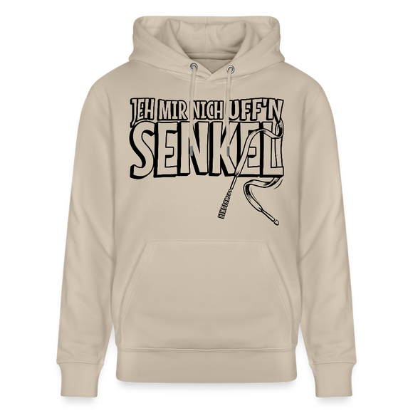 JEH MIR NICH UFFN SENKEL-Unisex Bio-Hoodie - Beige