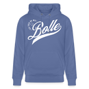 ICK FREU MA WIE BOLLE-Unisex Bio-Hoodie - Blau