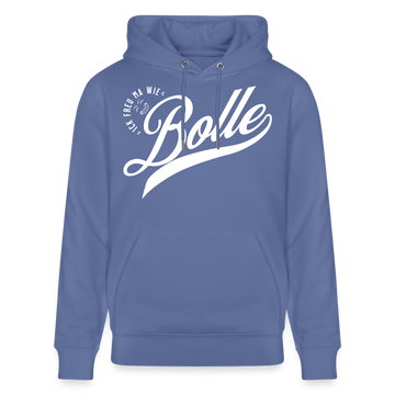 ICK FREU MA WIE BOLLE-Unisex Bio-Hoodie - Blau