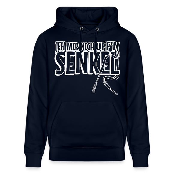 JEH MIR NICH UFFN SENKEL-Unisex Bio-Hoodie II - Navy