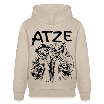 Atze-Berlin-Unisex Bio-Hoodie - Beige