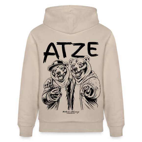 Atze-Berlin-Unisex Bio-Hoodie - Beige