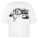 MACH 'N ABJANG-Frauen Boxy Bio-T-Shirt - Weiß