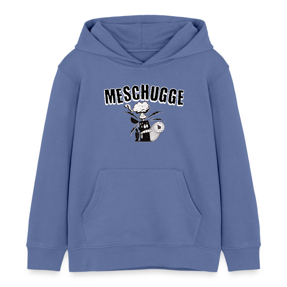 MESCHUGGE - Kinder Bio-Hoodie - Blau