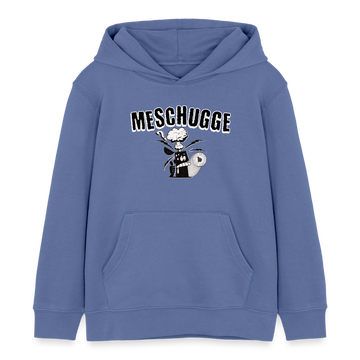 MESCHUGGE - Kinder Bio-Hoodie - Blau