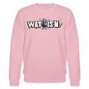 WAT IS'N?-Unisex Bio-Sweatshirt - Hellrosa